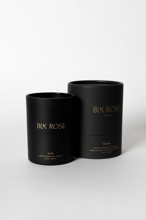 Nina BLK IS BEAUTIFUL 9oz Candle